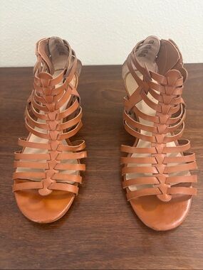 ASOS Brown Strappy Gladiator Sandals